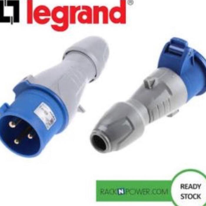 soket industri legrand 3pin 16a / plug industri /legrand plug 3p 16a