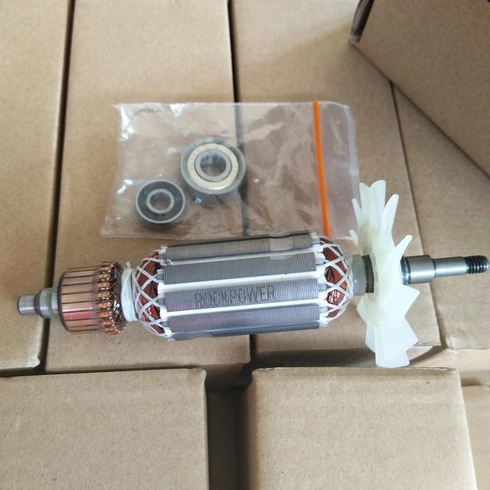 Armature Ryu Rsg100-3 Angker Mesin Gerinda Ryu Rsg 100-3 Polos