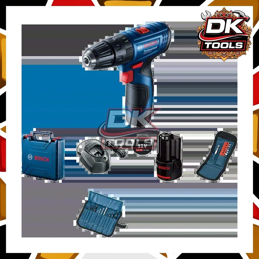 Bosch Mesin Bor Cordless Impact Drill 10mm GSB 120 Gen 3 Bosch - Mesin Bor Batery Beton GSB 120 - Bo