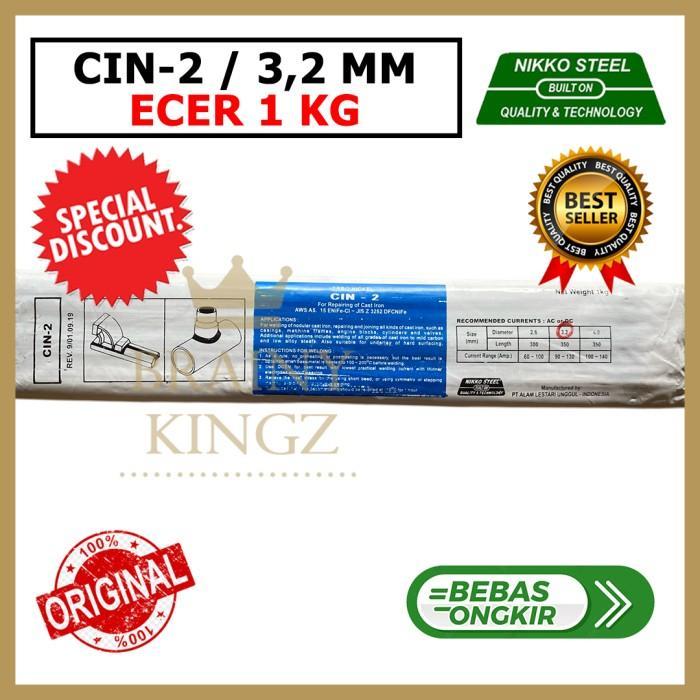 Kawat Las Ancuran Nikko CIN-2 2,6mm Nikko Steel CIN 2 2.6mm (1 KG) Kawat las cor ancuran Nikko Steel