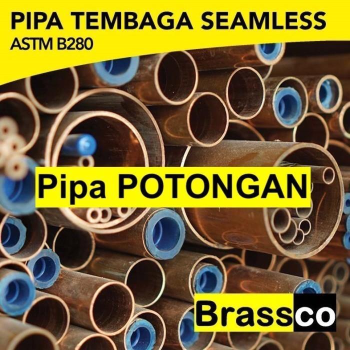 Stok Baru Pipa Tembaga Batang Potongan 34.90 mm