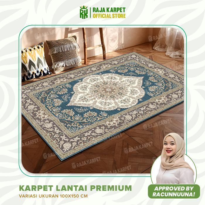 SIAPKIRIM RAJA x RACUNNUUNA - Kaet turki Lantai Premium Permadani Ambal Anti Slip Desain Klasik Kaet