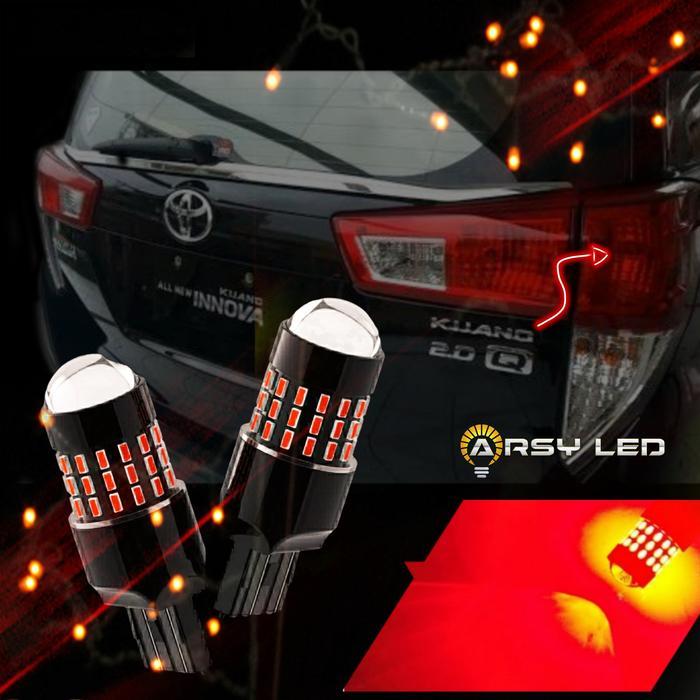 Lampu Rem T20 21W LED Normal Strobo Xpander Mobilio Brio Sigra Rush