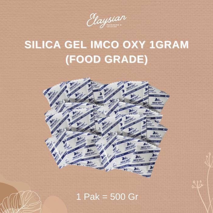 [500Gr] Silica Gel Imco Oxy Natural Food Grade 1Gr