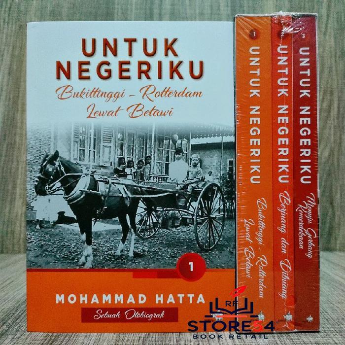 BUKU UNTUK NEGERIKU: SEBUAH OTOBIOGRAFI MOHAMMAD HATTA - BOXSET