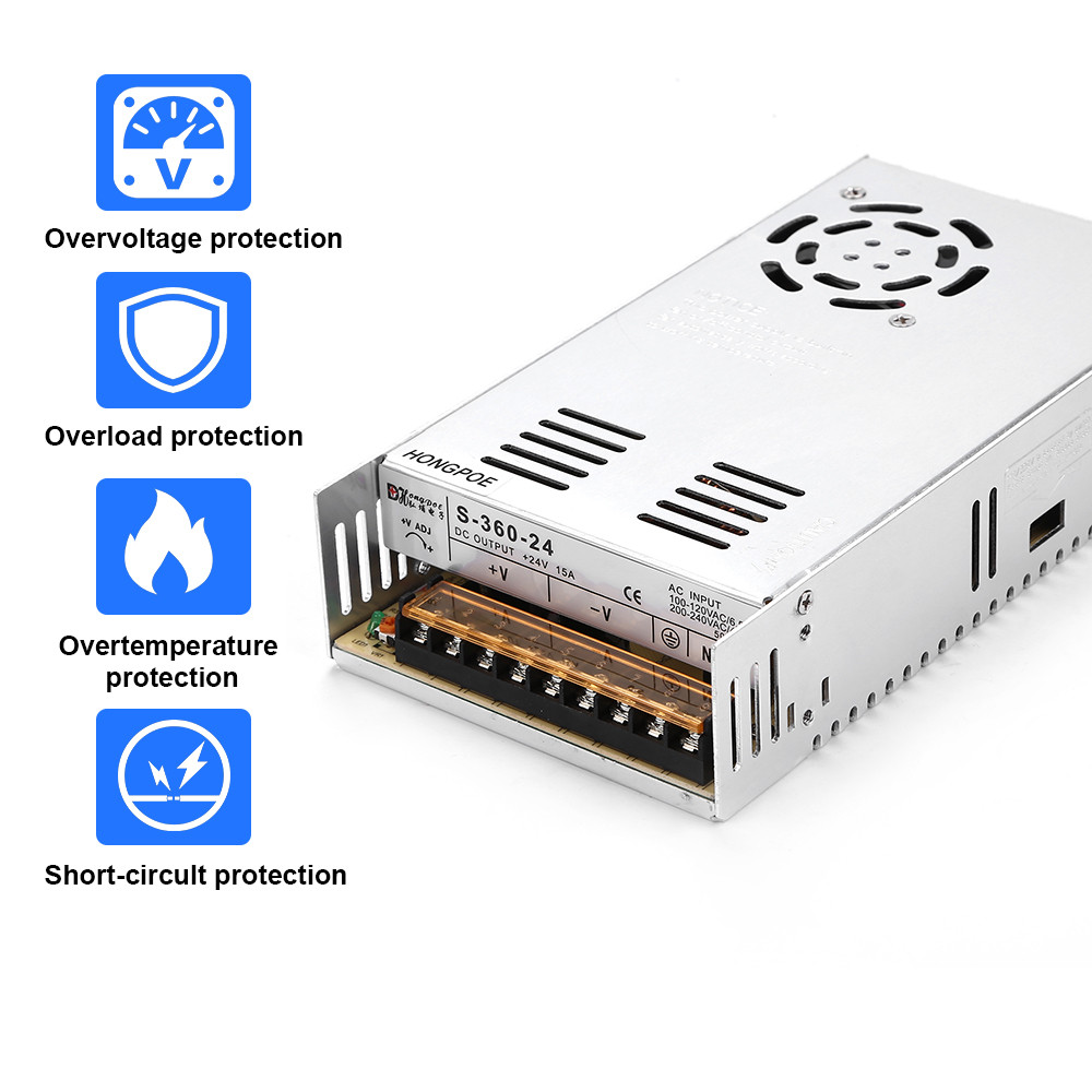 DC 12V 24V 36V 48V Switching Power Supply 220V to12 24 36 48 2A 10A 15A 20A 30A 40A 50A 60A