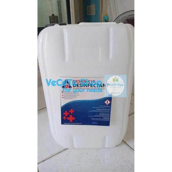 Diskon Disinfektan / Desinfectant Oxsan - X19 20 Liter