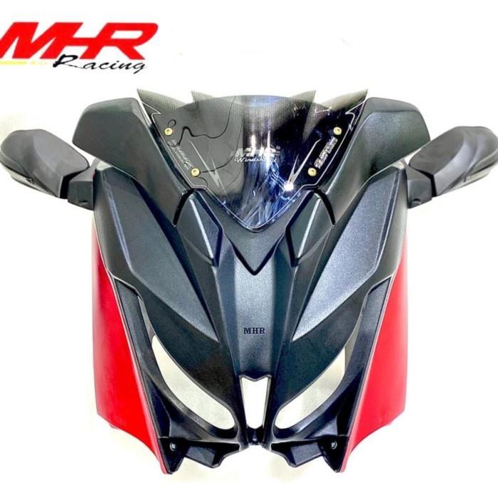 Tameng Spion Windshield Nmax Old 2015-2019 Maximus Xmax MHR Racing