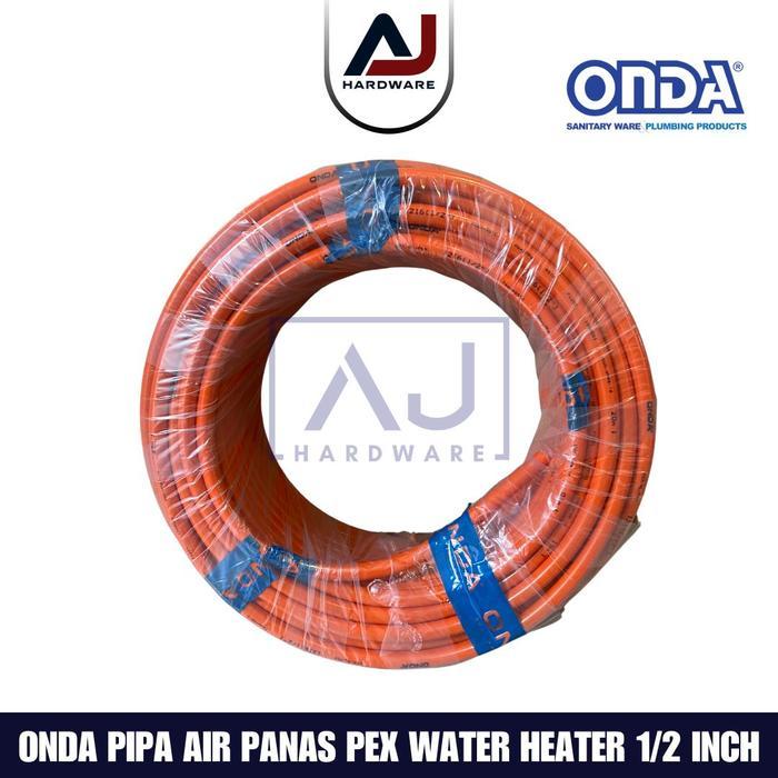 Pipa Air Panas Onda 1/2" Selang Fleksible Air Panas Pex Water heater