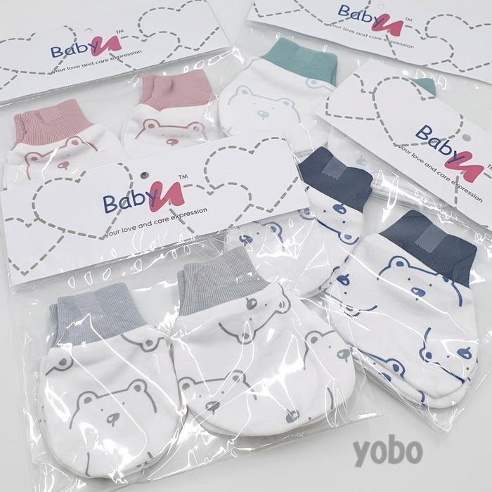 "New" BABY U YOBO SARUNG TANGAN KAKI