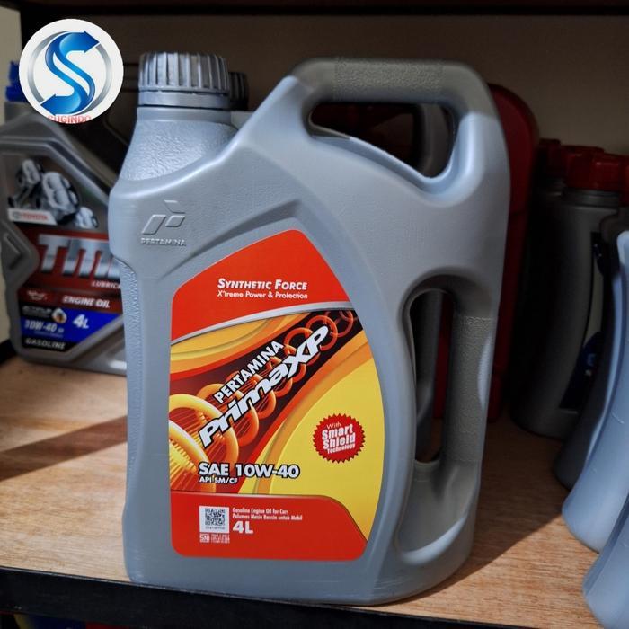 OLI MESIN PERTAMINA PRIMA XP SAE 10W-40 4 liter Prima Xp Bensin