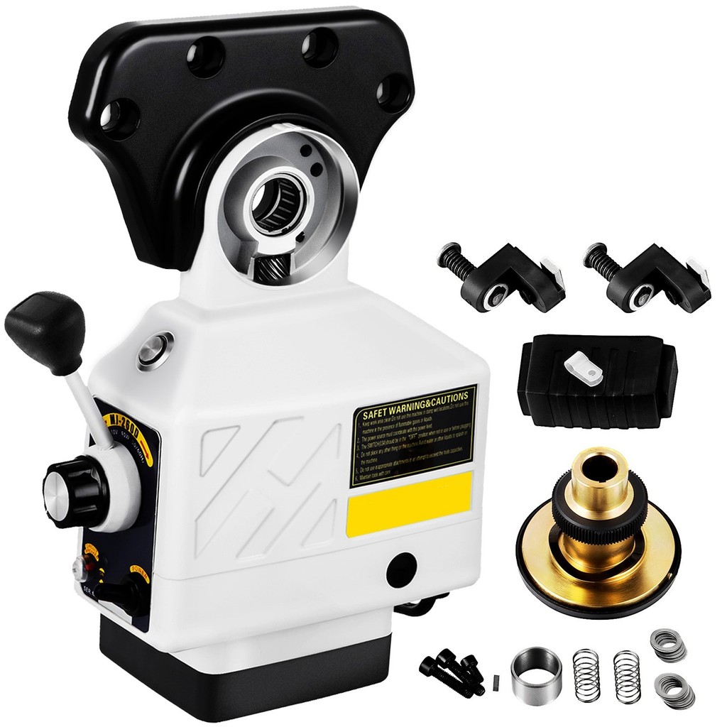 Al-310S Power Feed X-Axis 450 In-lb Torque Power Feed Milling Machine 0-200PRM Power Table Feed Mill