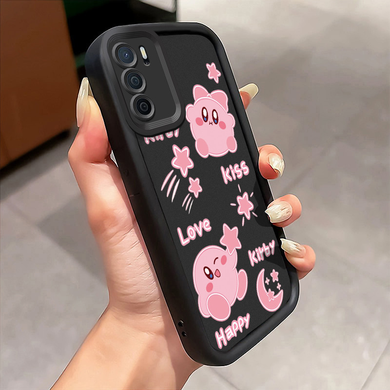 Casing Hp OPPO A16 OPPO A16s OPPO A54s Case Casing HP Boneka kartun Pola kasus ponsel tangga sederha