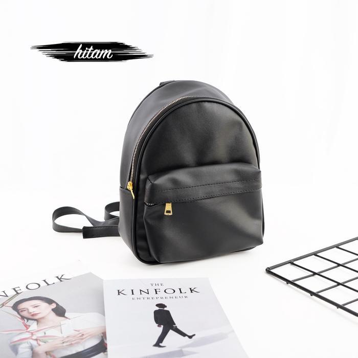 Hody Bag - Tas Ransel Alisha Serbaguna / Tas Gendong Kulit Sintetis Multifungsi Wanita - Fs Backpack