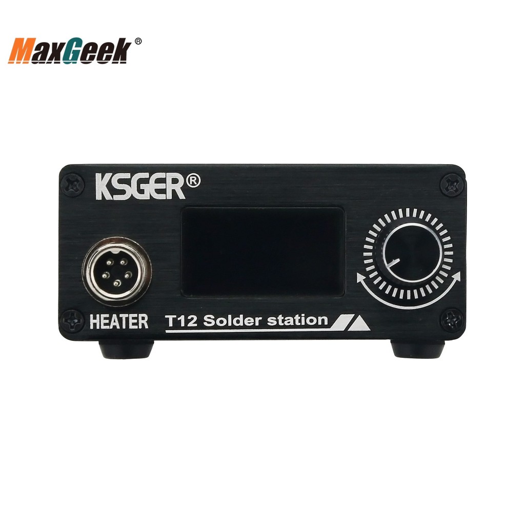 New Maxgeek KSGER T12 STM32 V2.1S 120W Soldering Station Kit Soldering Iron Station with T12-K Solde