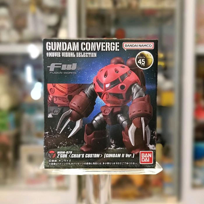Ready BANDAI FW GUNDAM CONVERGE MOVIE VISUAL Z'GOK ZGOK (GUNDAM II VER.)