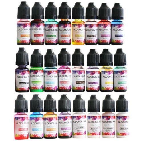 [] Art Ink Natural Pigment UV Epoxy Resin - Pewarna Resin Efek Tinta