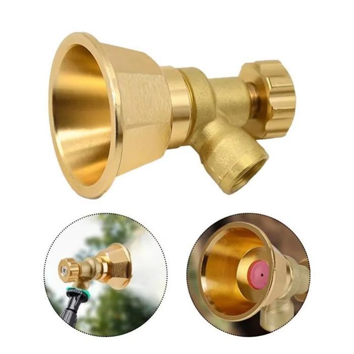 Vixplorn Sprayer Nozzle Nozel Sprayer Adjustable Kuningan Nozzle Sprayer Tekanan Tinggi
