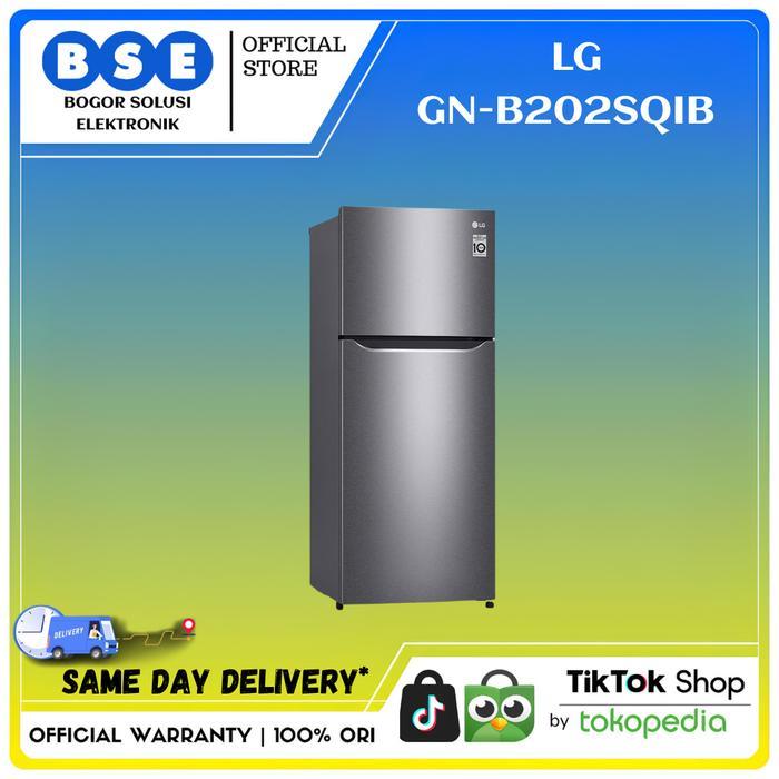 LG GN-B202SQIB Smart Inverter Compressor LG Kulkas 2 Pintu GN B202SQIB