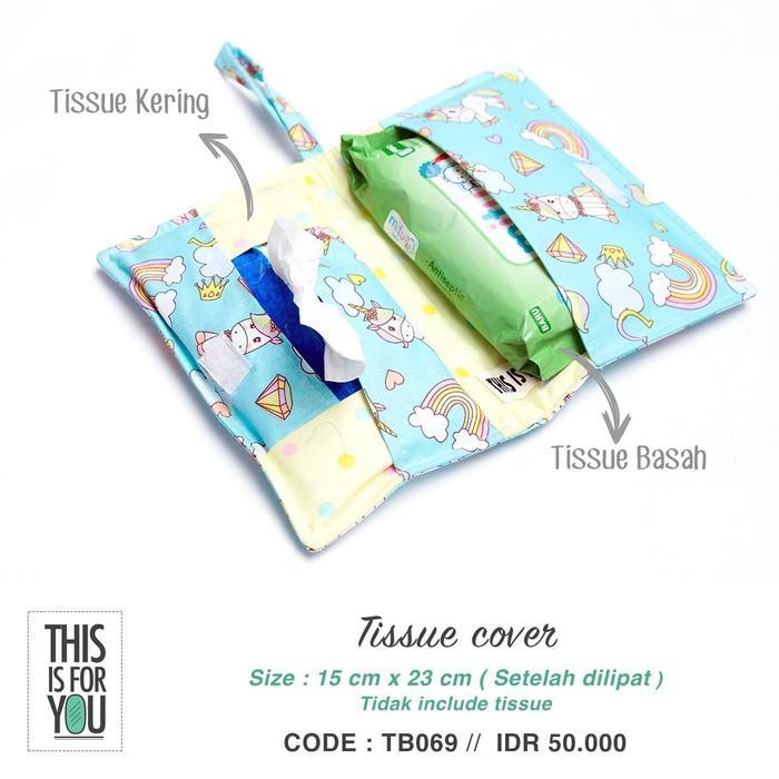 TISSUE COVER / TEMPAT TISSUE / TEMPAT TISU BASAH DAN KERING (TB069)