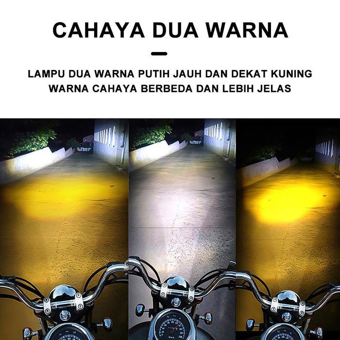 12V / 24V Lampu Sorot Tembak Mobil Lampu LED Tembak Sorot D3 SQL Lampu Tembak Sorot LED Laser 3 Mata