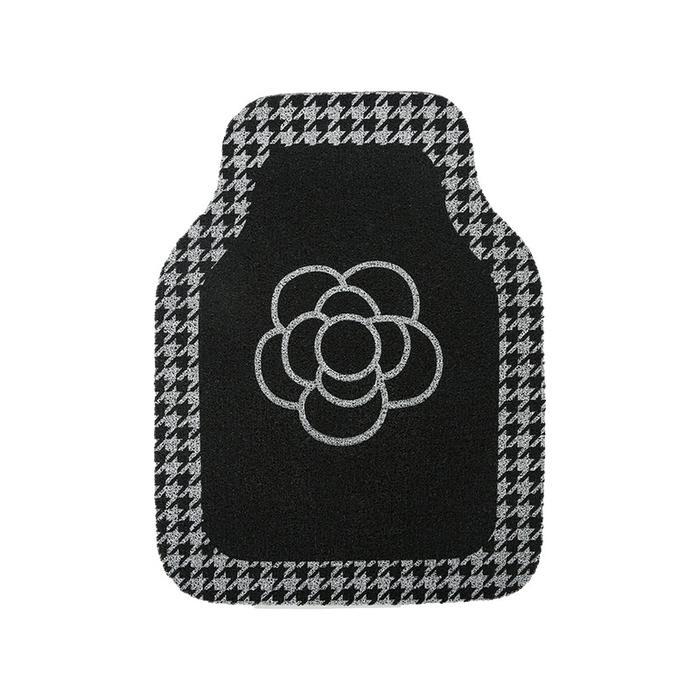 Karpet Rumput 2 Baris Alas Kaki Mobil Bunga Daisy Car