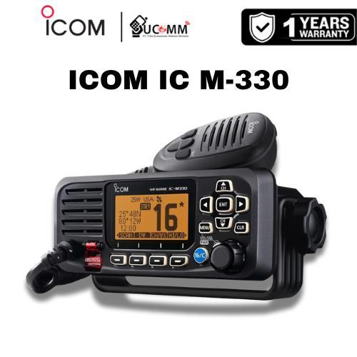 Icom Ic M330 Icom Ic M 330 Radio Rig Marine Vhfradio Kapal Icom Original