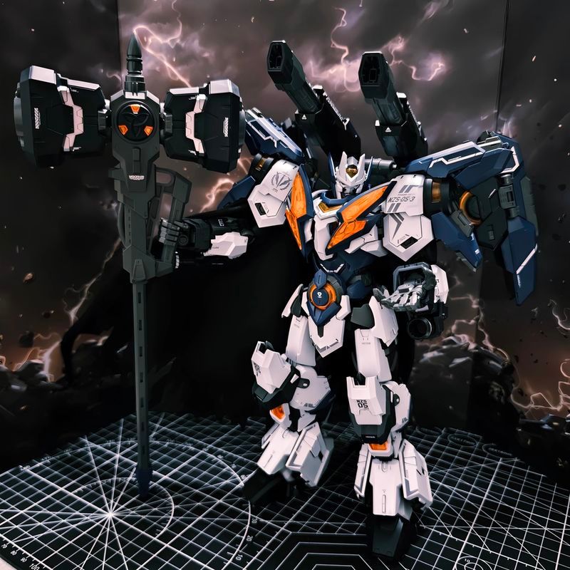 1/100 Scale Posable Thor Mecha Hemoxian 44007 NonZero Series NZS-05-3 National Innovation Building