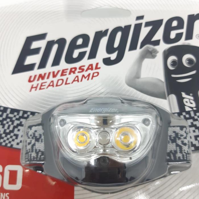 Headlamp head lamp senter kepala ENERGIZER 60 lumen 3led TERBARU