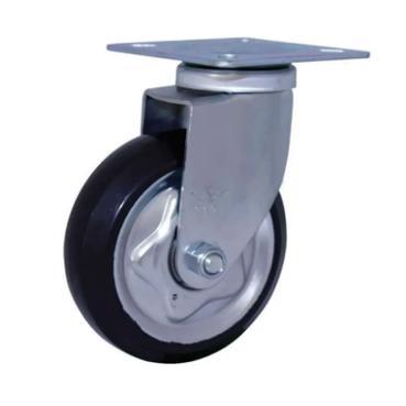 Roda Troli Roda Caster Karet 8 Inch Hidup Putar Tampa Rem 8" Roda