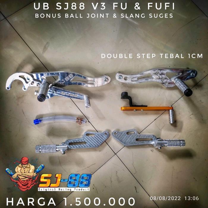 Underbone SJ88 V3 Duralium Satria Fu Karbu & Satria Fu Injeksi Tebal 1 Cm