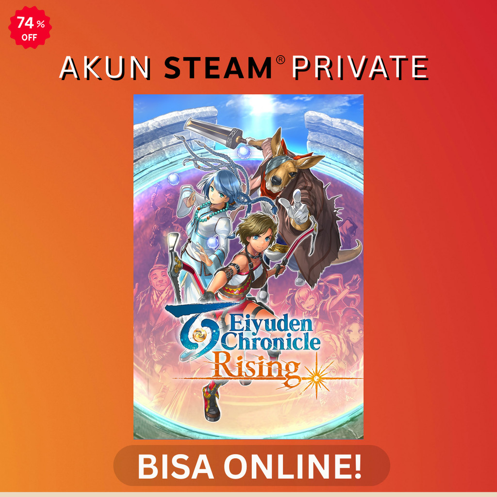 Eiyuden Chronicle Rising - Steam PC Original - Akun Private Online