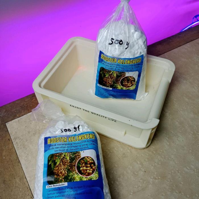 NEWW [COD] 500GR Booster Kelengkeng bubuk murni Serbuk Potensi Pohon Berbuah Lebat