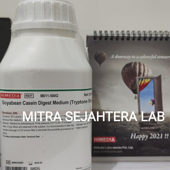 TRYPTONE SOYA BROTH MEDIUM HIMEDIA 500 GRAM M011 / TSB M011-500G / TSB