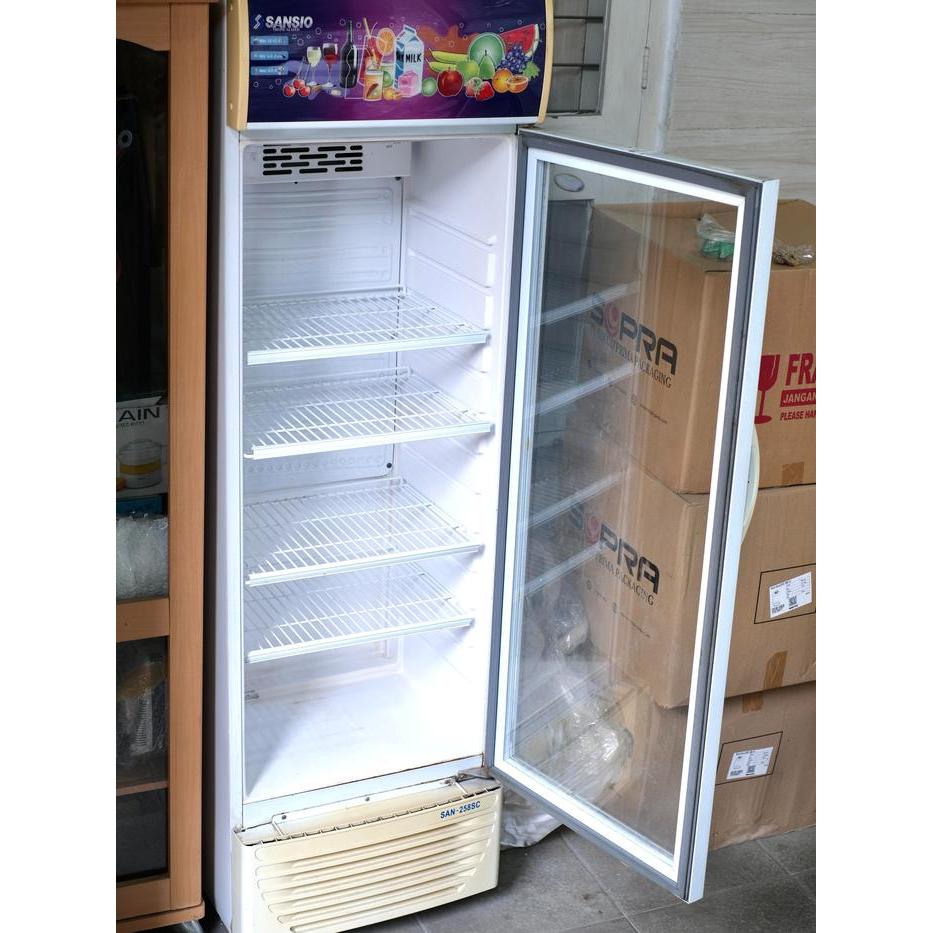 Kulkas Kaca Sansio 1 pintu