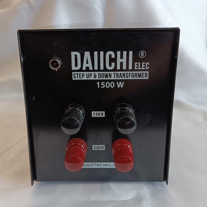 Trafo Step up and Down 1500W DAICHI DAIICHI