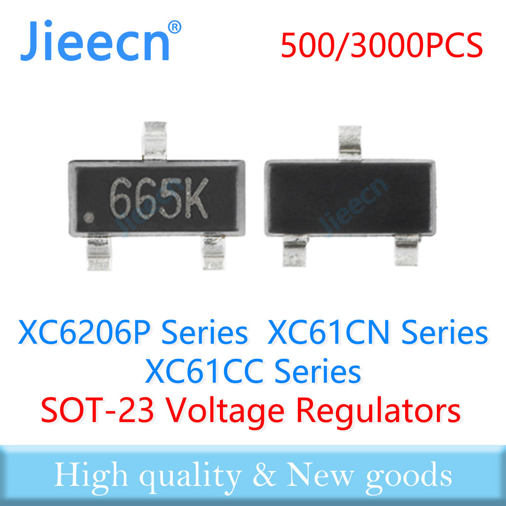 500PCS 3000PCS SOT23 XC6206P XC61CN XC61CC Chinese High Quality Voltage Detector Transistors