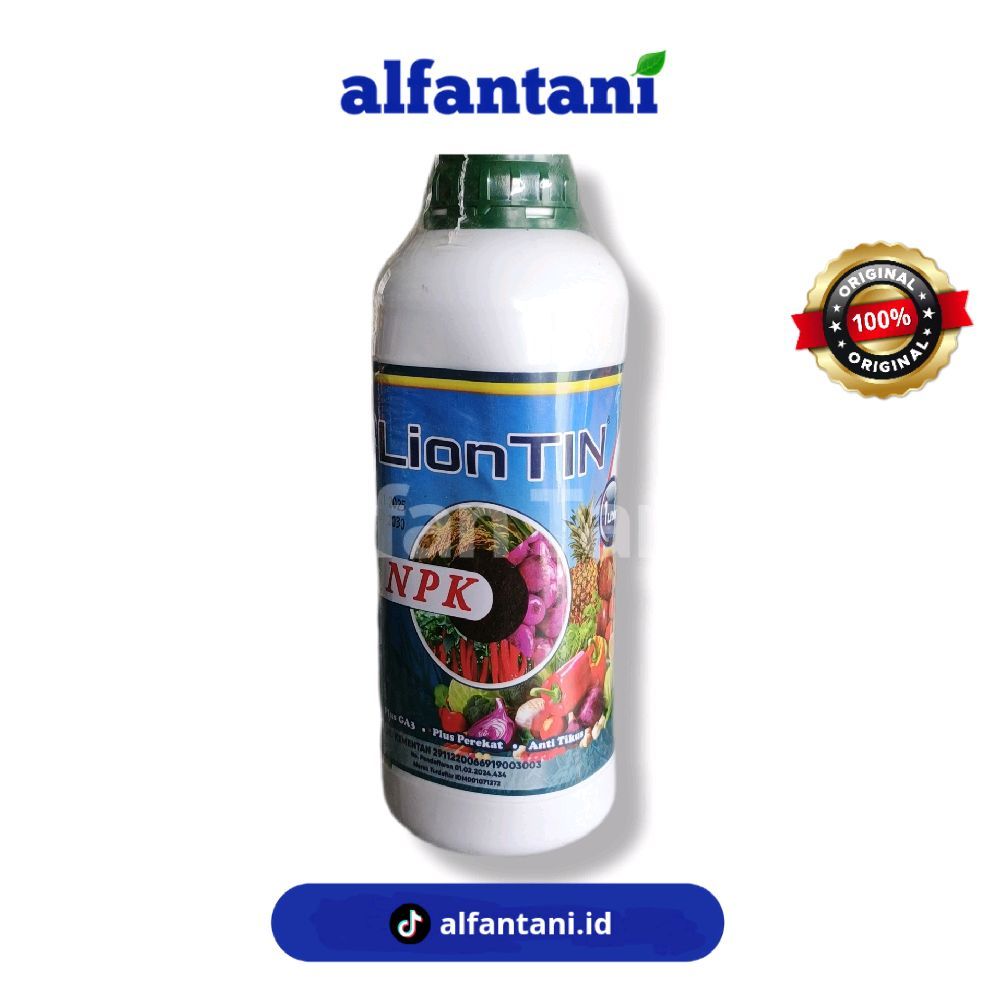 Liontin NPK Cair 1 Liter Plus GA3, Perekat, dan Anti Tikus