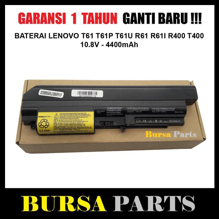 BERGARANSI Baterai laptop Lnvoo Thinkpad T61 R400 T400 R61 SL400 SERIES