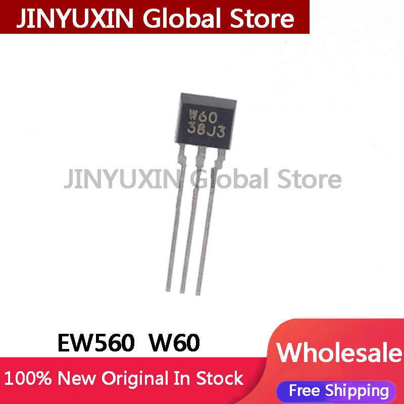 5-20Piece EW560 Unipolar Hall High Sensitivity Hall Sensor W60 Brushless Motor Speed Measurement