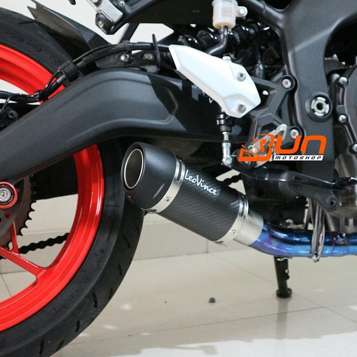 Leovince GP CORSA EVO SHORT Original Fullsystem ZX25R ZX 25R 2 midpipe