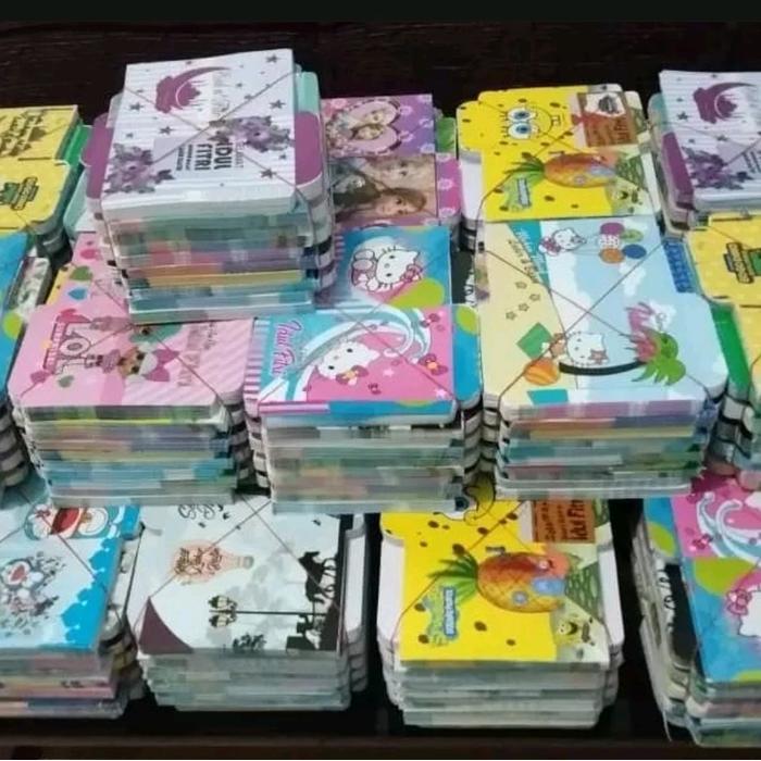 Amplop Lebaran Lembaran Mini isi 1000 Lembar / Angpao Hari Raya / Amplop Hari Raya