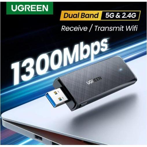 Ugreen Dual Band 2.4GHz 5GHz Wireless Wifi USB Adapter Network Card