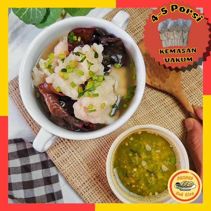 TEKWAN IKAN ISI 75 BIJI + BUMBU UNTUK KUAH DARI UDANG ASLI KUAHNYA