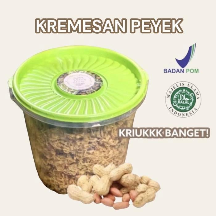 Peyek Nyai - Kremes Rempeyek Semua Varian (Toples 5L)