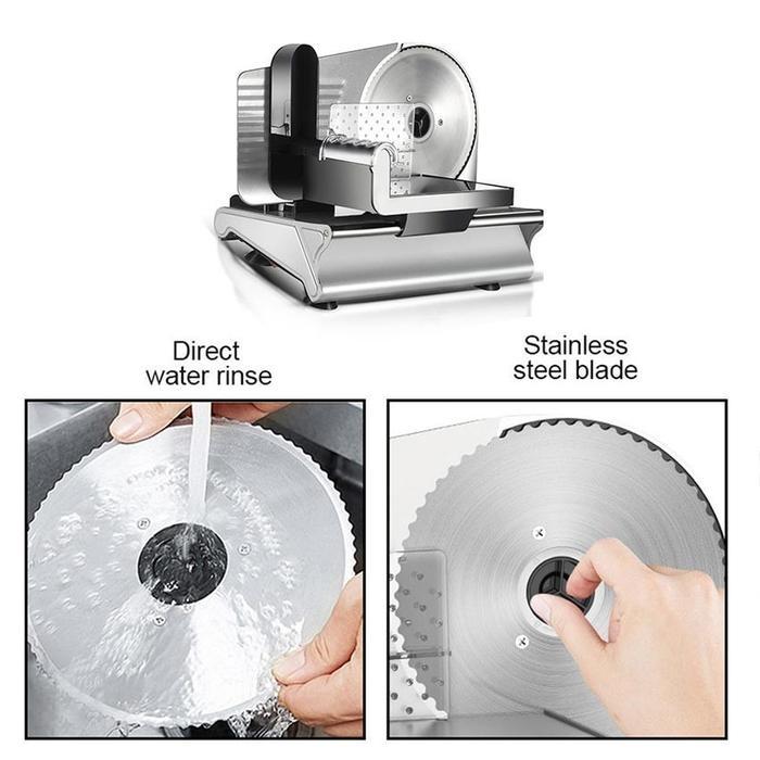 Meat Slicer Otomatis Sayuran Pemotong Daging Beku Mesin Pengiris Pemotong Daging Otomatis Food