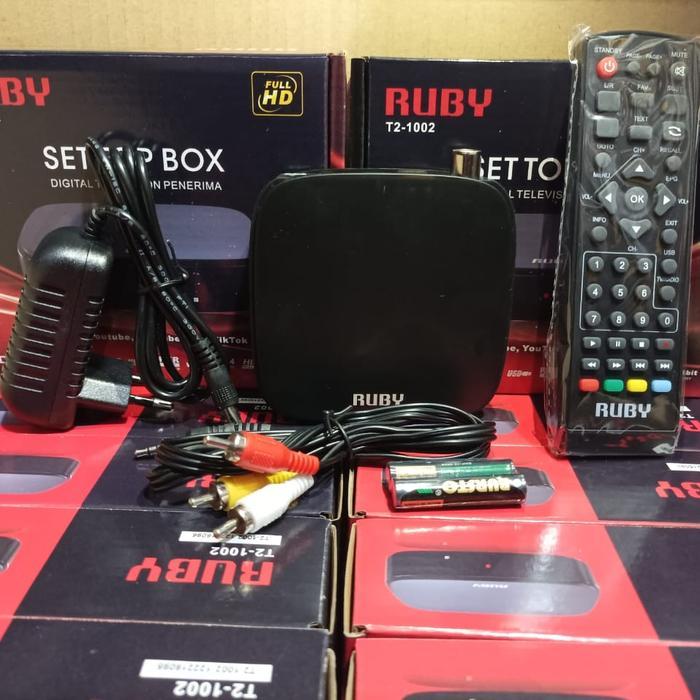 Dekoder Tv Digital Receiver Tv Digital Penangkap Tv Digital Dvbt2 Redy Stok