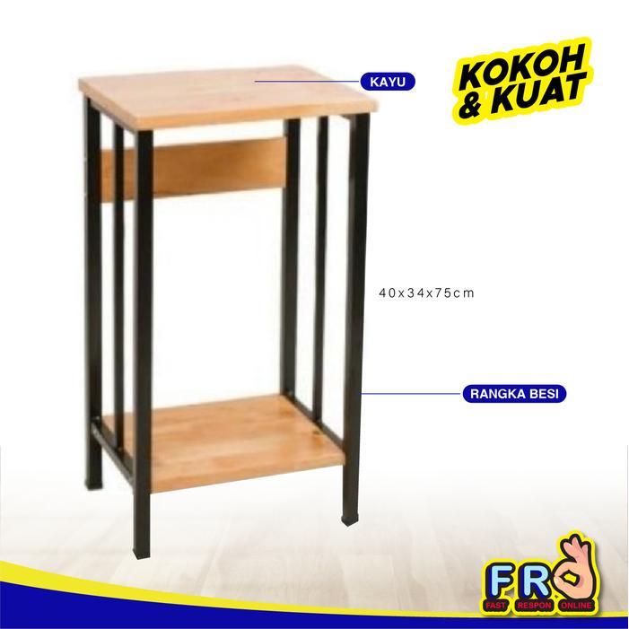 RAK DISPENSER/RAK SERBAGUNA/RAK KAYU/RANGKA BESI/RAK HIAS/RAK BUKU