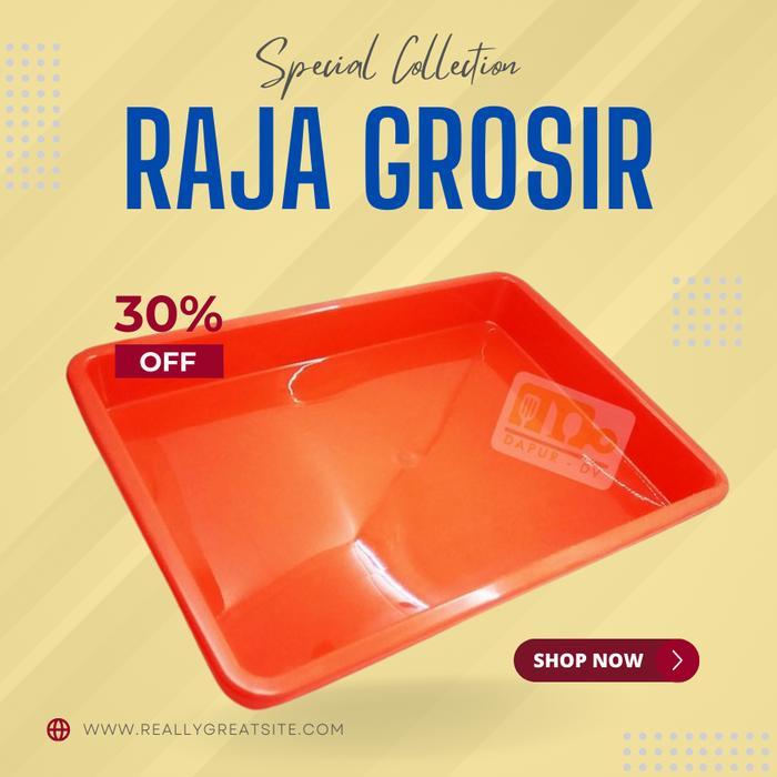 Nampan Plastik Jumbo Sonata 51 X 36 X 7 Cm - Random Colour