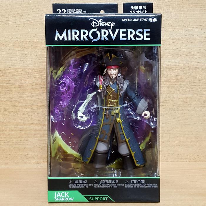 Disney Mirrorverse Action Figure 7inch Jack Sparrow SUPPORT McFarlane